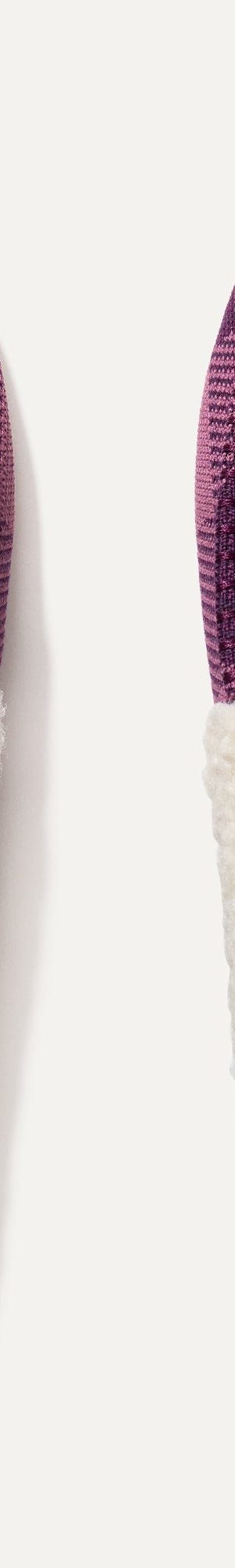 The Scuff Slipper - Mauve Buffalo Check