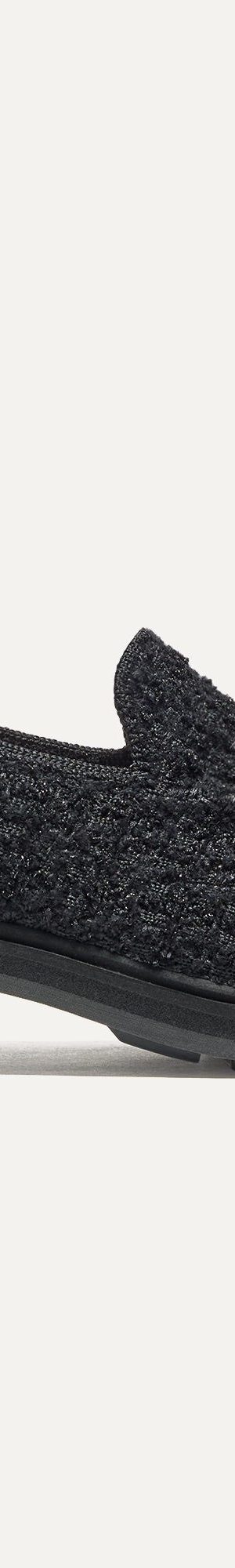 The Lug Loafer - Black Bouclé