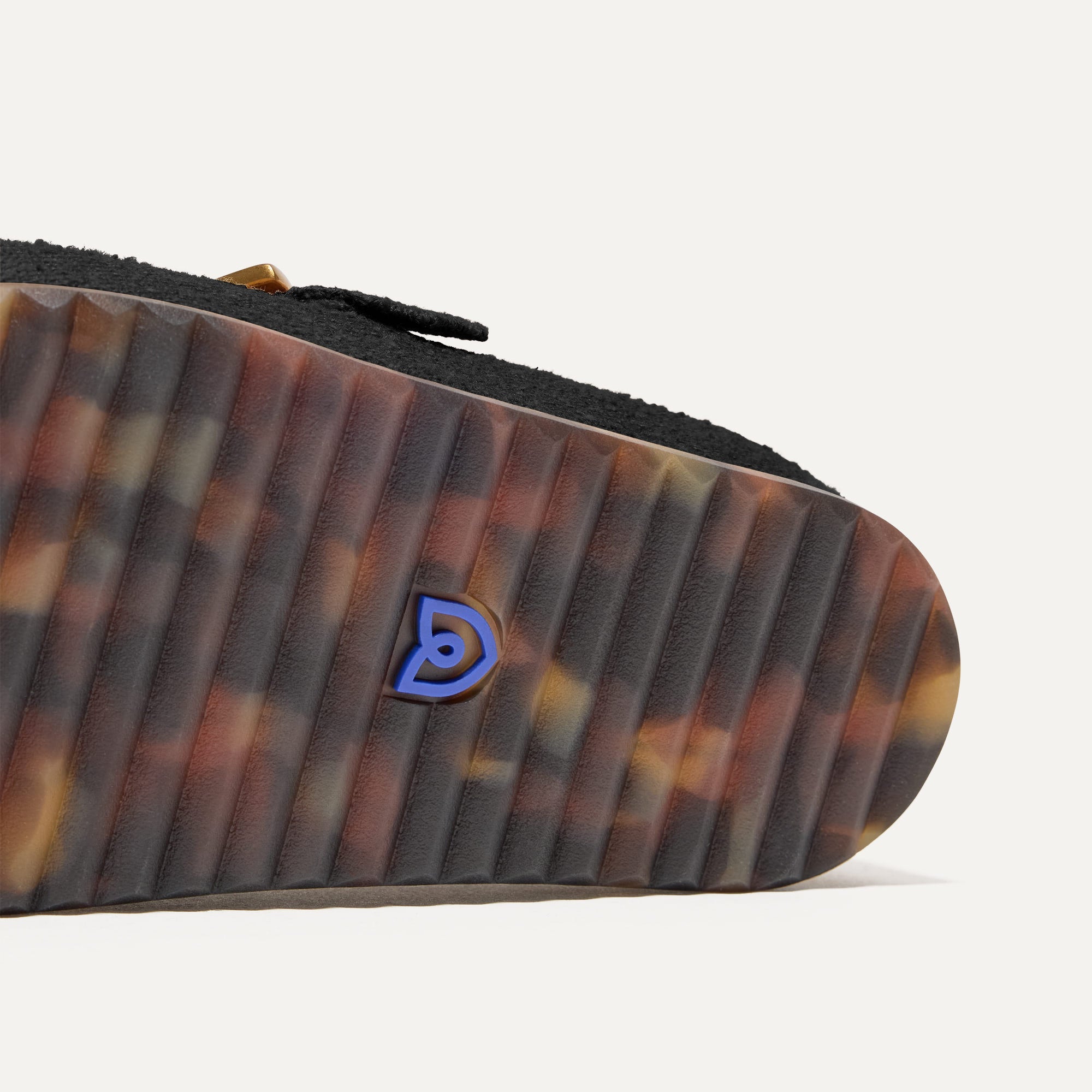 The Buckle Clog - Soft Black Bouclé - Image 7