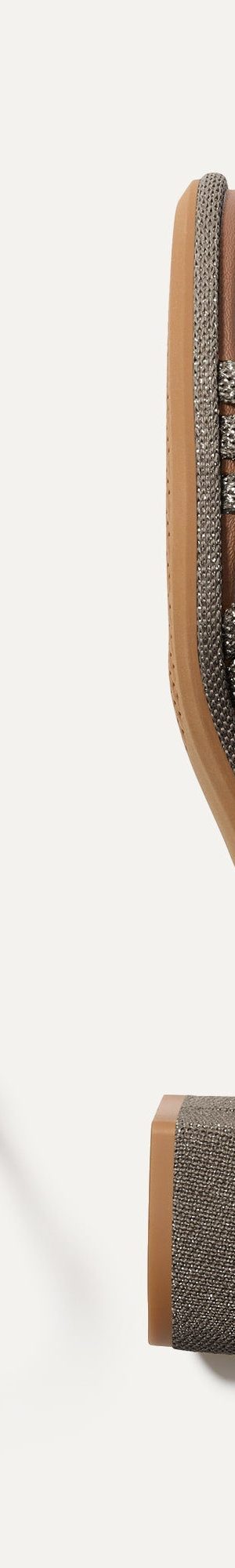 The Knot Sandal - Silver Sand