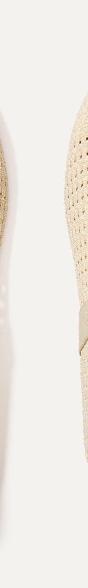 The Max Buckle Mary Jane - Off White Mesh