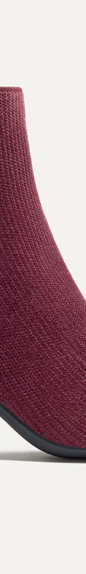 The ReVelvet™ High Classic Boot - ReVelvet™ Syrah